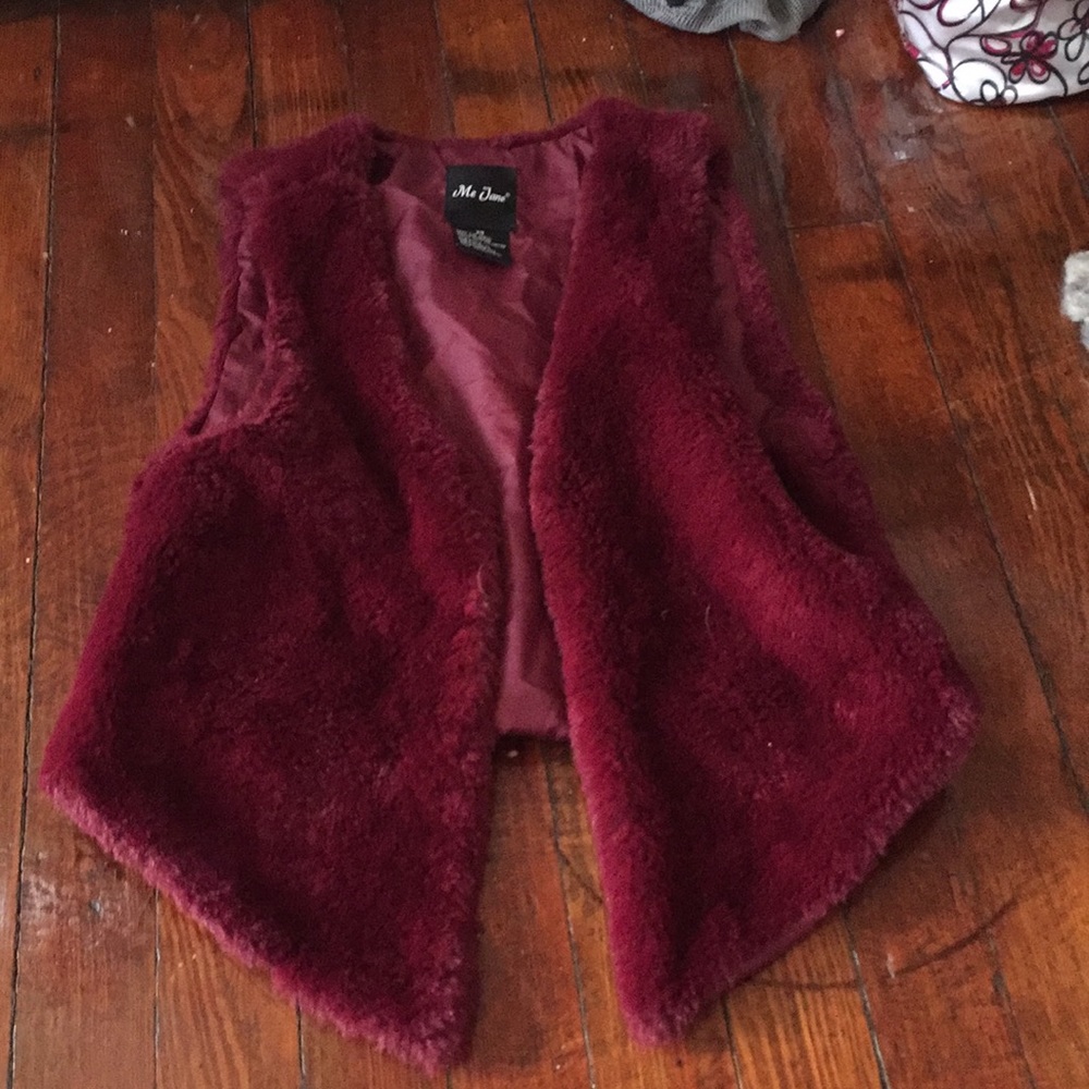 Fuzzy vest